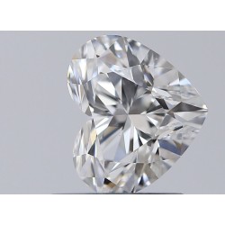 Diament serce, 0.8ct, VS1, E, GIA 2537484483