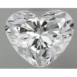 Diament serce, 0.6ct, VVS2, E, GIA 5536526407