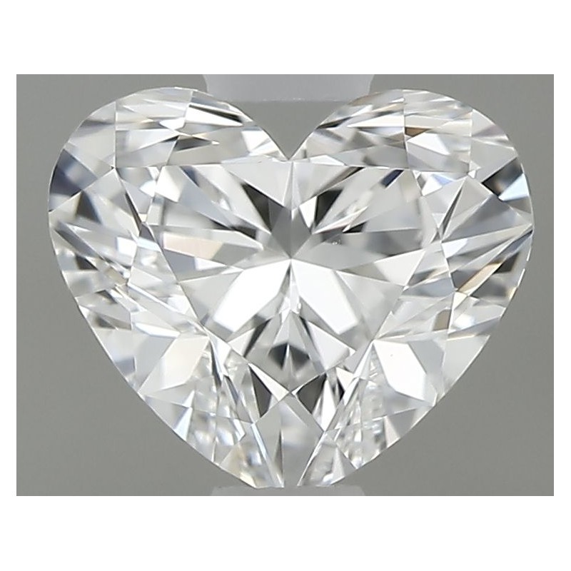 Diament serce, 0.6ct, VS1, E, GIA 7533583433
