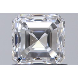 Diament asscher, 0.8ct, SI1, D, GIA 6535550173