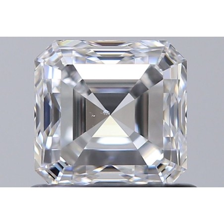 Diament asscher, 0.8ct, SI1, D, GIA 6535550173
