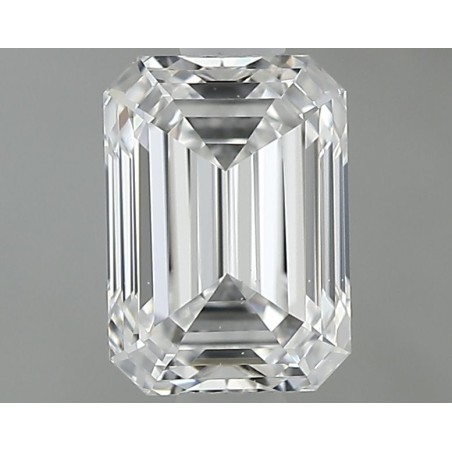 Diament szlif szmaragdowy, 0.8ct, VS2, D, GIA 2536614599