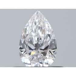 Diament szlif gruszkowy, 0.35ct, VVS1, D, GIA 5536648400