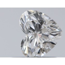 Diament serce, 0.51ct, VVS2, E, GIA 2537633847