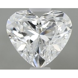 Diament serce, 0.7ct, VVS2, E, GIA 2537577310