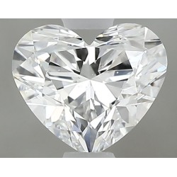 Diament serce, 0.61ct, SI1, E, GIA 5533646857