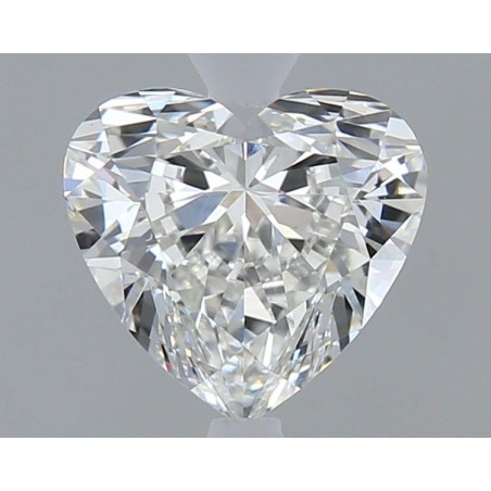 Diament serce, 0.7ct, VS1, H, GIA 1543267750