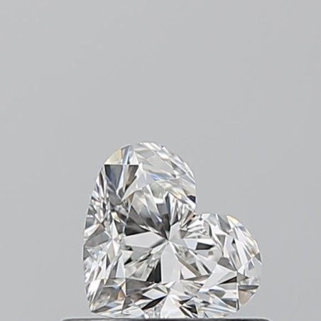 Diament serce, 0.5ct, VVS2, H, GIA 6531998036