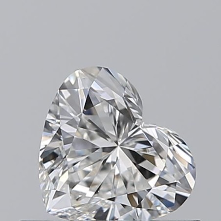 Diament serce, 0.5ct, VS1, F, GIA 2536386785