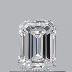 Diament szlif szmaragdowy, 0.5ct, VS1, E, GIA 6535975077
