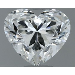 Diament serce, 0.73ct, VVS1, I, GIA 7548249404
