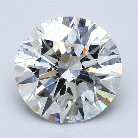Diament szlif okrągły, 2ct, SI2, H, GIA 2457024016