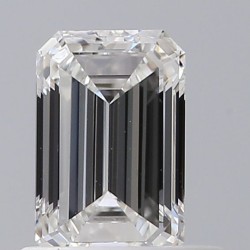 Diament szlif szmaragdowy, 0.64ct, VS1, E, GIA 7513302796