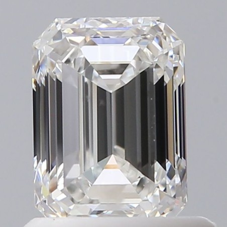 Diament szlif szmaragdowy, 1ct, VS2, F, GIA 6535369749