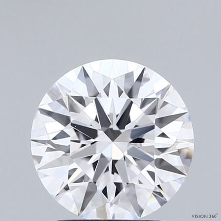 Diament laboratoryjny szlif okrągły, 2ct, VVS2, E, IGI LG760595123