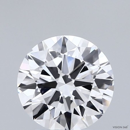 Diament laboratoryjny szlif okrągły, 2ct, VVS2, E, IGI LG760551963