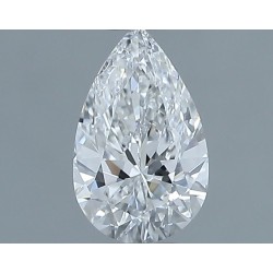 Diament szlif gruszkowy, 0.5ct, VS1, E, GIA 1545291769