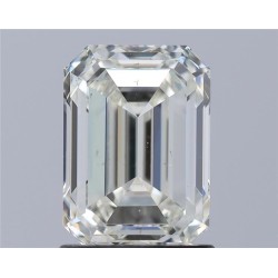 Diament szlif szmaragdowy, 1.7ct, SI1, H, HRD 240000008922