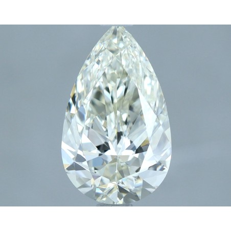 Diament szlif gruszkowy, 1.58ct, VVS2, I, IGI 749558599