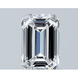 Diament szlif szmaragdowy, 1ct, VVS1, E, GIA 2235753293