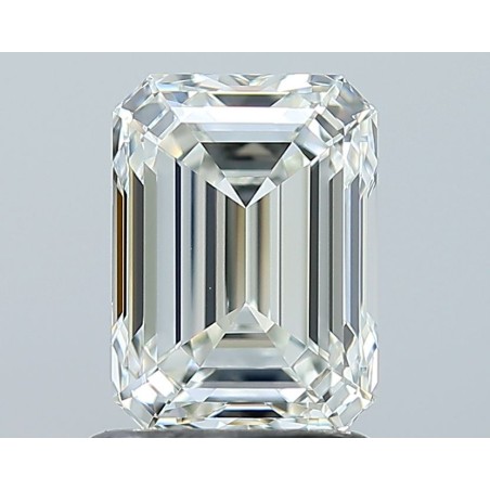 Diament szlif szmaragdowy, 1.51ct, VVS2, H, IGI 737564444