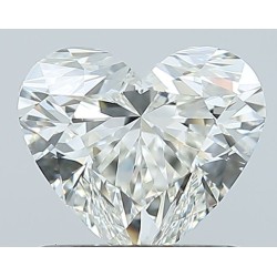 Diament serce, 1.01ct, VVS1, H, HRD 250000217877