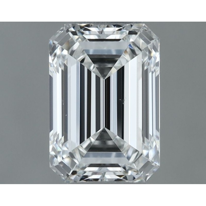 Diament szlif szmaragdowy, 0.59ct, VS1, F, GIA 5536520300
