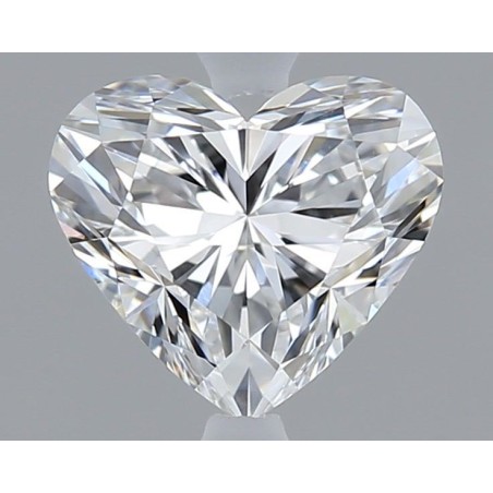 Diament serce, 0.6ct, VS2, D, GIA 7548211756