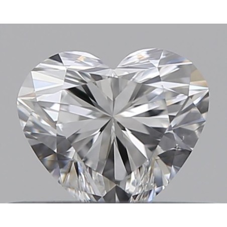 Diament serce, 0.3ct, VVS1, E, GIA 3515454406