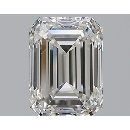 Diament szlif szmaragdowy, 1.7ct, VS2, I, GIA 7533072523