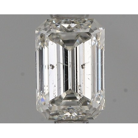 Diament szlif szmaragdowy, 0.76ct, SI2, H, IGI 692555047