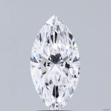 Diament laboratoryjny markiza, 2.54ct, VVS2, D, IGI LG739566908