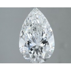 Diament szlif gruszkowy, 1.52ct, VVS2, E, GIA 6535770720