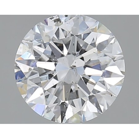 Diament szlif okrągły, 1.7ct, SI2, D, GIA 6511712988