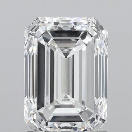 Diament szlif szmaragdowy, 1.5ct, VS2, E, GIA 7541295568