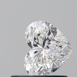 Diament serce, 0.6ct, VVS1, D, GIA 1517918175
