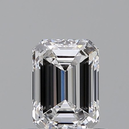 Diament szlif szmaragdowy, 0.5ct, VVS2, D, GIA 6542343963