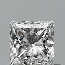 Diament szlif princess, 0.53ct, VS1, E, GIA 6545359651
