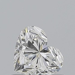 Diament serce, 0.67ct, VVS2, G, GIA 6233804604