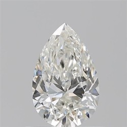 Diament szlif gruszkowy, 0.7ct, SI1, I, GIA 7546174014