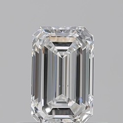 Diament szlif szmaragdowy, 0.51ct, VS2, E, GIA 1545174162