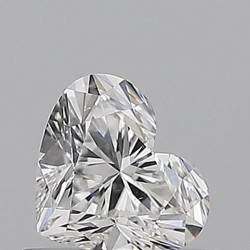 Diament serce, 0.5ct, VS2, E, GIA 2546271723