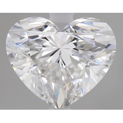 Diament serce, 1.5ct, SI1, E, GIA 2221152020