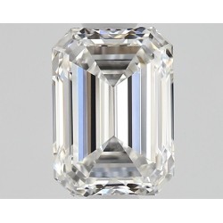 Diament szlif szmaragdowy, 0.9ct, VVS1, F, GIA 1545022070