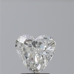 Diament serce, 1.5ct, SI2, I, GIA 7393661170