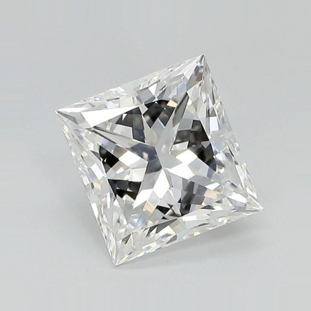 Diament laboratoryjny szlif princess, 2.48ct, VVS2, E, IGI LG717556600