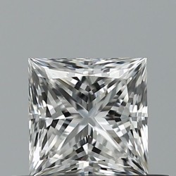 Diament szlif princess, 0.55ct, VVS2, E, GIA 6542362237