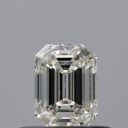 Diament szlif szmaragdowy, 0.4ct, VS1, H, IGI 757511584
