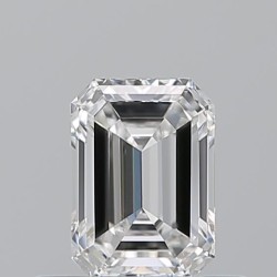 Diament szlif szmaragdowy, 0.51ct, VVS1, E, GIA 2233748733