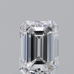 Diament szlif szmaragdowy, 0.5ct, VVS1, E, GIA 1236748409
